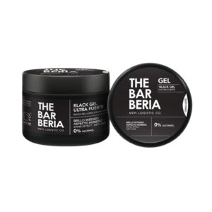 THE BARBERIA GEL BLACK ULTRA FUERTE 220ml - Imagen 1