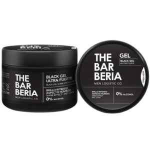 THE BARBERIA GEL BLACK ULTRA FUERTE 500ml - Imagen 1