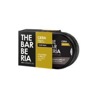THE BARBERIA MEN CERA VOLUMEN & BRILLO 70g - Imagen 1
