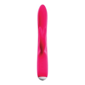 VEDO THUMPER BUNNY RECHARGEABLE TAPPING DUAL VIBE RED - Imagen 2