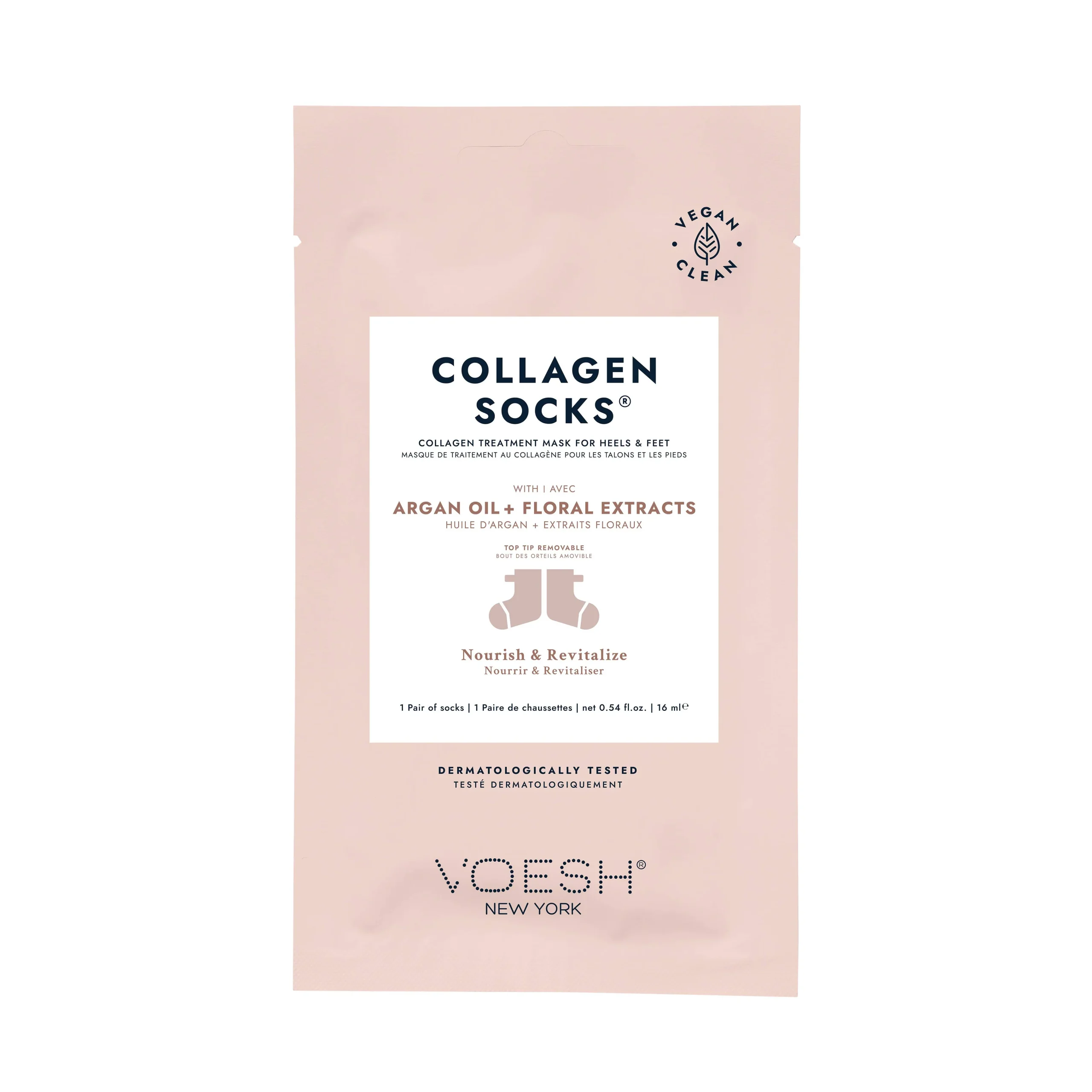 VOESH COLLAGEN SOCKS ARGAN OIL & FLORAL EXTRACTS VFM212COL – Ultra Panama