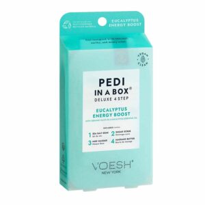 VOESH PEDI IN A BOX DELUXE 4 STEP EUCALYPTUS ENERGY BOOST VPC208EUC - Imagen 1