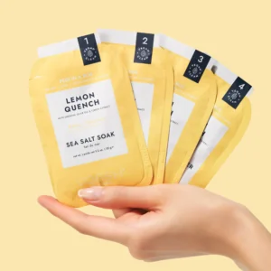 VOESH PEDI IN A BOX DELUXE 4 STEP LEMON QUENCH VPC208LMN - Imagen 2