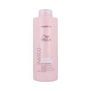 WELLA INVIGO BLONDE RECHARGE SHAMPOO 1LT - Imagen 1