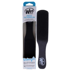 WET BRUSH MENS DETANGLER BLACK LEATHER - Imagen 1