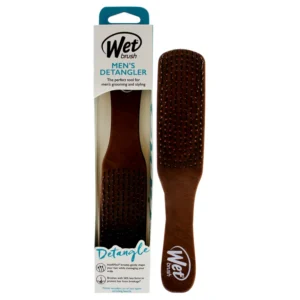 WET BRUSH MENS DETANGLER BROWN LEATHER - Imagen 1
