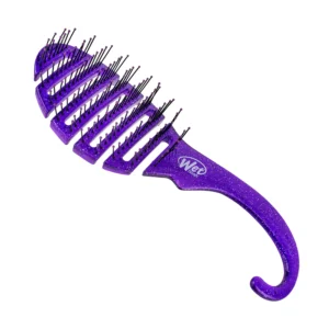 WET BRUSH SHOWER DETANGLER PURPLE GLITTER - Imagen 1