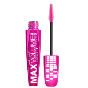 WET N WILD MAX VOLUME PLUS WATERPROOF MASCARA BLACK 8ml - Imagen 1