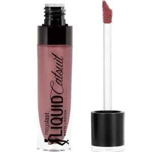 WET N WILD MEGALAST LIQUID CATSUIT MATTE LIPSTICK REBEL ROSE 3.3g - Imagen 1