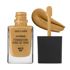 WET N WILD PHOTO FOCUS MATTE FOUNDATION AMBER BEIGE 28ml - Imagen 1