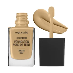 WET N WILD PHOTO FOCUS MATTE FOUNDATION GOLDEN BEIGE 28ml - Imagen 1