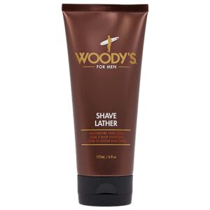 WOODY'S FOR MEN SHAVE LATHER 177ml - Imagen 1