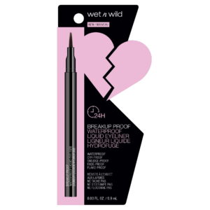 WET N WILD MEGA LAST BREAKUP-PROOF LIQUID EYELINER ULTRA BLACK 0.5ml - Imagen 1
