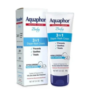 AQUAPHOR BABY HEALING CREAM 3 IN 1 DIAPER RASH CREAM 99g - Imagen 1