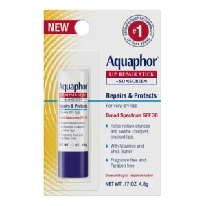 AQUAPHOR LIP REPAIR STICK + SUNSCREEN REPAIRS & PROTECTS SPF30 4.8g - Imagen 1