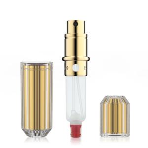 TRAVALO BIJOUX OVAL EASY FILL PERFUME GOLD - Imagen 2
