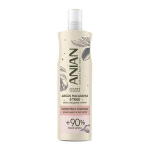 ANIAN ARGÁN, MACADAMIA & TRIGO SHAMPOO 400ml - Imagen 1