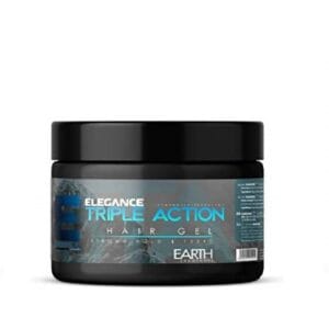 ELEGANCE TRIPLE ACTION EARTH SUPER STRONG HOLD STYLING GEL 250ml - Imagen 1
