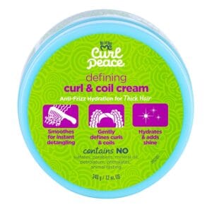 JUST FOR ME CURL PEACE DEFINING CURL & COIL CREAM 340g - Imagen 1