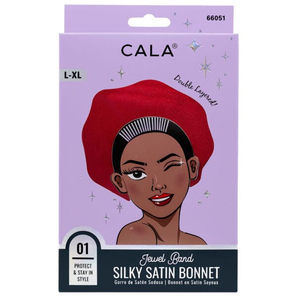 CALA JEWEL BAND SILKY SATIN BONET L-XL 66051