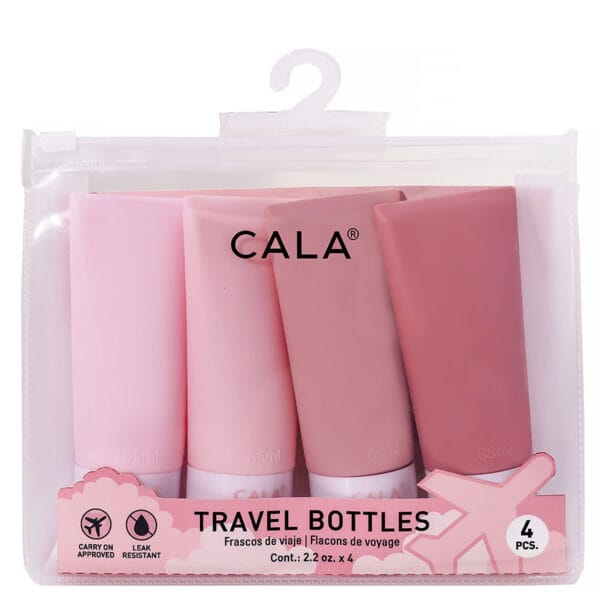 CALA TRAVEL BOTTLES 4PCS 69108