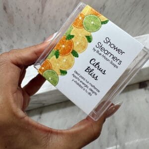 BLUE MOON SOAPS SHOWER STEAMERS CITRUS BLISS 2PCS - Imagen 1
