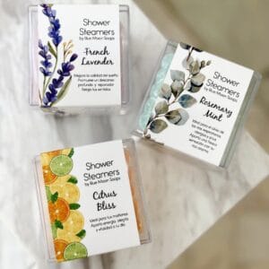 BLUE MOON SOAPS SHOWER STEAMERS CITRUS BLISS 2PCS - Imagen 2