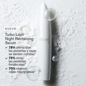 Estée Lauder Suero nocturno para pestañas y cejas Revitalizante Turbo Lash Night 01 Black 6ml - Imagen 3