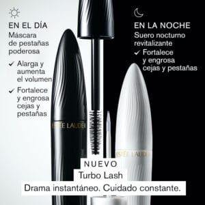Estée Lauder Suero nocturno para pestañas y cejas Revitalizante Turbo Lash Night 01 Black 6ml - Imagen 6