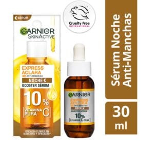 GARNIER SKIN EXPRESS ACLARA BOOSTER SERUM NOCHE 30ML - Imagen 1