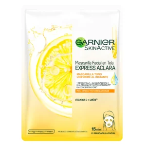 GARNIER SKIN EXPRESS ACLARA MASCARILLA FACIAL EN TELA - Imagen 1