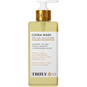 TRULY COOKA WASH PUBIC HAIR SKIN CLEANSER 240ml - Imagen 1