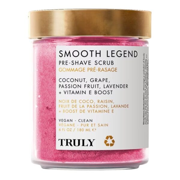 TRULY SMOOTH LEGEND PRE-SHAVE SCRUB 180ml
