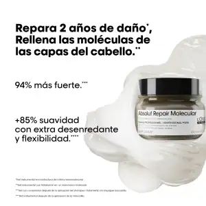 L'ORÉAL PROFESSIONNEL MASCARILLA ABS REPAIR MOLECULAR 250ML - Imagen 2