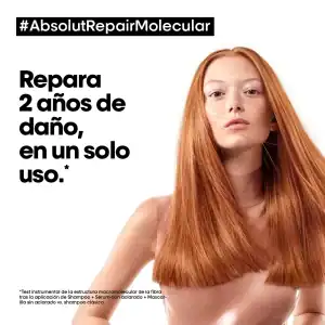L'ORÉAL PROFESSIONNEL LEAVE IN ABS REPAIR MOLECULAR 100ML - Imagen 3