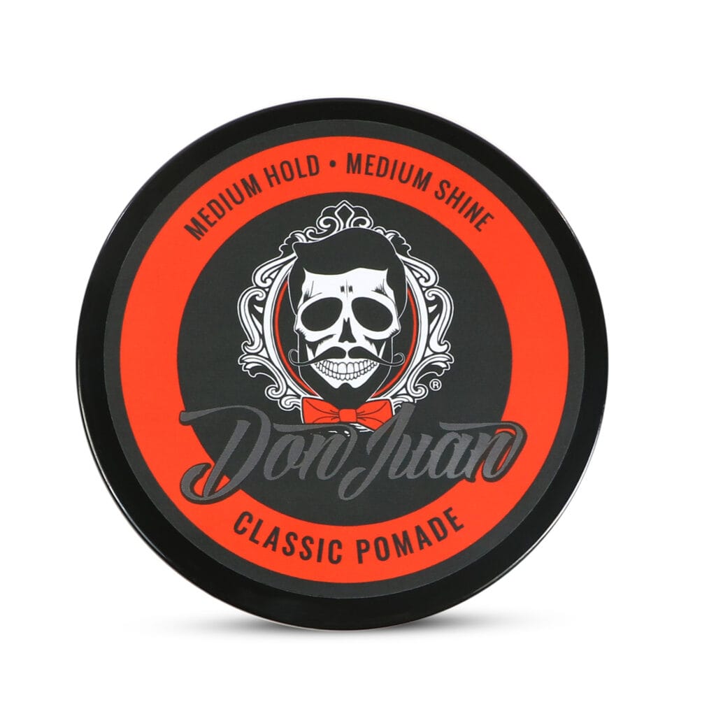 Pomada DON JUAN clásica para peinados con estilo y fijación media.