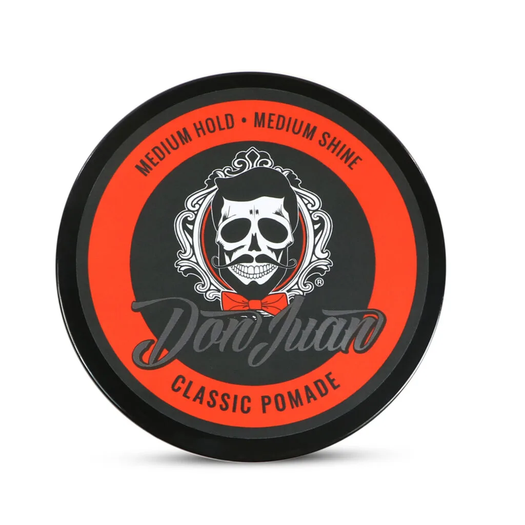 Pomada DON JUAN clásica para peinados con estilo y fijación media.