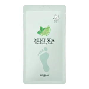 SKINFOOD MINT SPA FOOT PEELING SOCKS 20g - Imagen 1