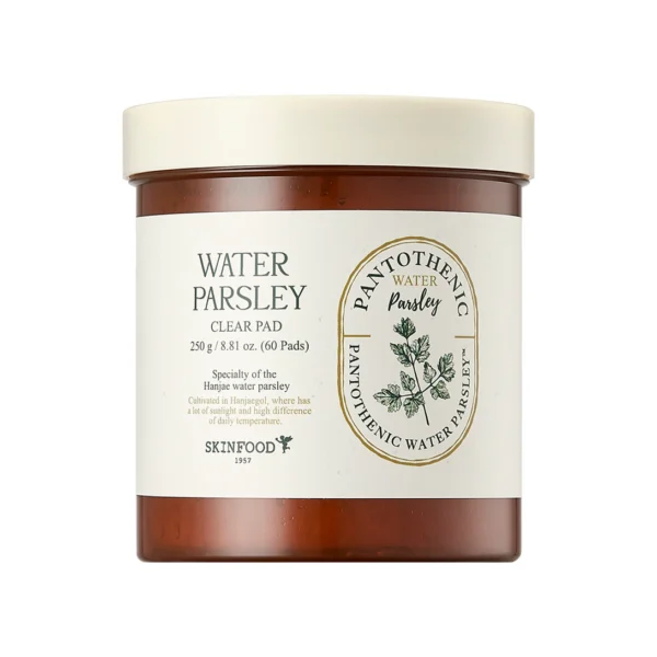 SKINFOOD PANTOTHENIC WATER PARSLEY CLEAR PADS 250g