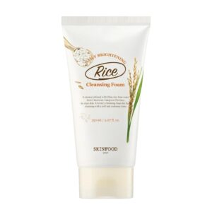 SKINFOOD RICE DAILY BRIGHTENING CLEANSING FOAM 150ml - Imagen 1
