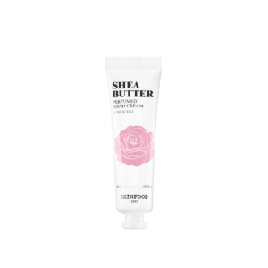 SKINFOOD SHEA BUTTER PERFUMED HAND CREAM ROSE SCENT 30ml - Imagen 1