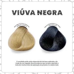 KAMALEAO VIUVA NEGRA - BLACK 100ml - Imagen 2