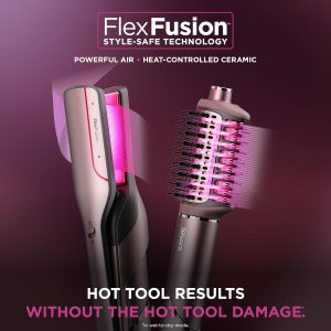 SHARK FLEX FUSION STRAIGHT PEARL PURPLE CURLY HD642S - Imagen 6