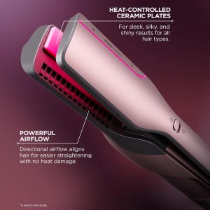 SHARK FLEX FUSION STRAIGHT PEARL PURPLE CURLY HD642S - Imagen 7