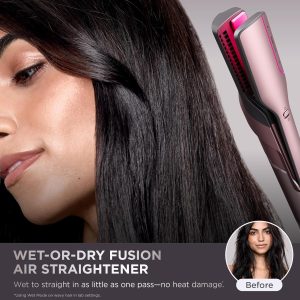 SHARK FLEX FUSION STRAIGHT PEARL PURPLE CURLY HD642S - Imagen 5