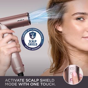 SHARK FLEX FUSION STRAIGHT PEARL PURPLE CURLY HD642S - Imagen 10