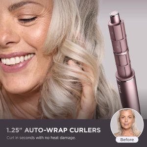 SHARK FLEX FUSION STRAIGHT PEARL PURPLE CURLY HD642S - Imagen 4