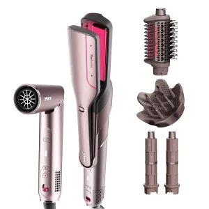 SHARK FLEX FUSION STRAIGHT PEARL PURPLE CURLY HD642S - Imagen 1