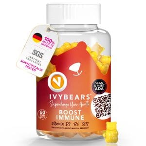 IVYBEARS BOOST IMMUNE DIETARY SUPPLEMENT 60 GUMMIES