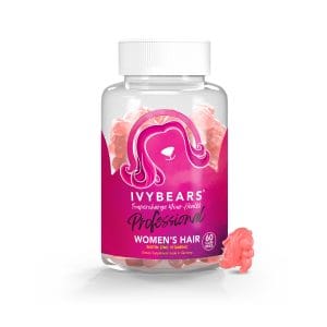 IVYBEARS WOMENS HAIR PROFESSIONAL SUPPLEMENT 60 GUMMIES
